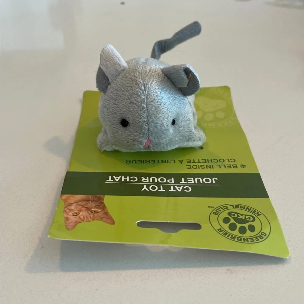 SmartyKat Cat Toy Set with Blue Ball and Gray Mice